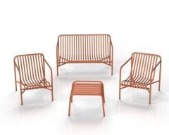 Turuncu Happy Garden Bahçe Oturma Grubu