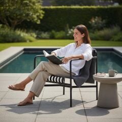 Happy Garden Tekli Koltuk - Siyah