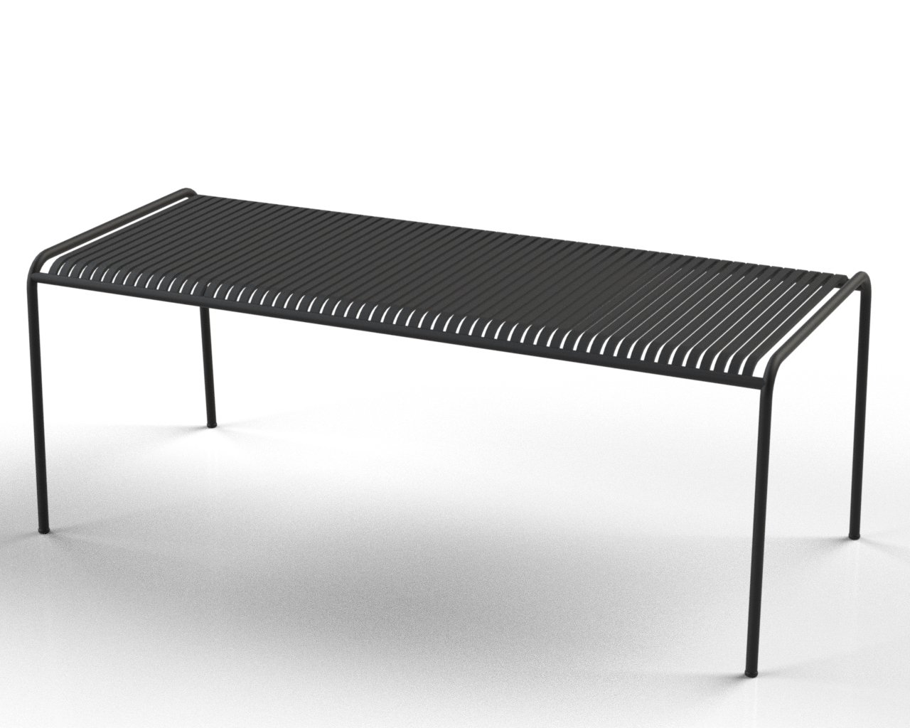 Happy Garden Yemek Masası - Siyah