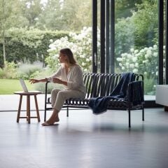 Happy Garden İkili Koltuk - Siyah