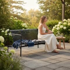 Happy Garden İkili Koltuk - Siyah