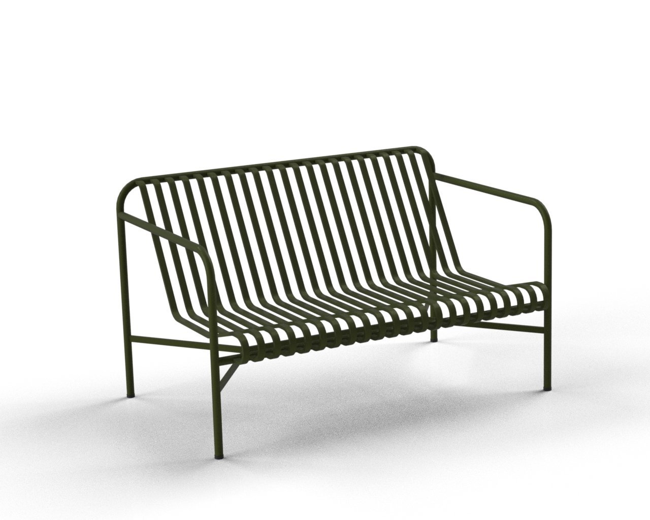 Happy Garden İkili Koltuk - Haki