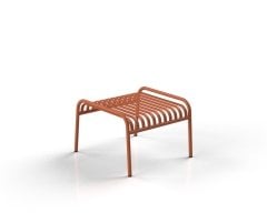 Happy Garden Sehpa Turuncu Metal Bahçe Sehpası