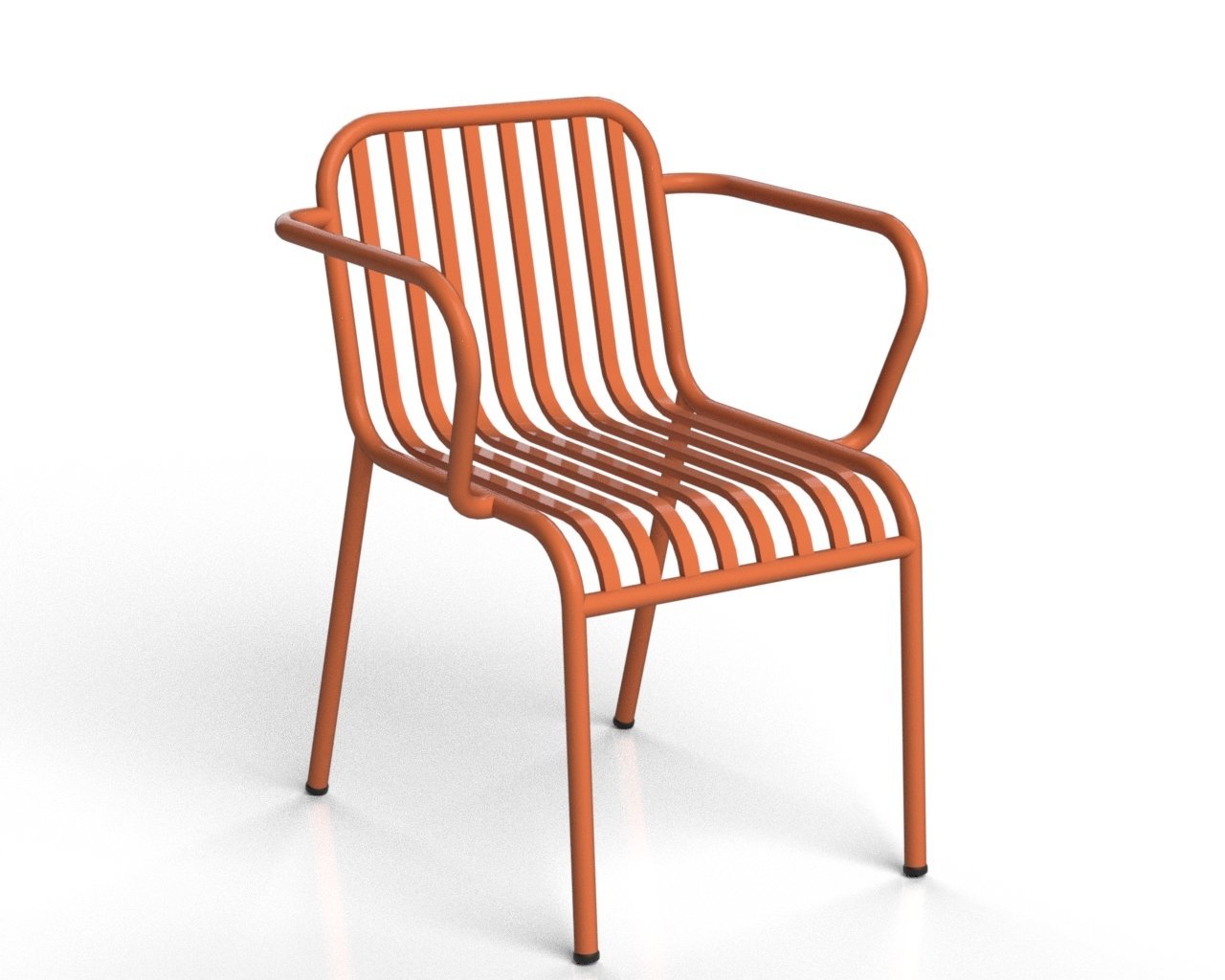 Happy Garden Kollu Sandalye Turuncu