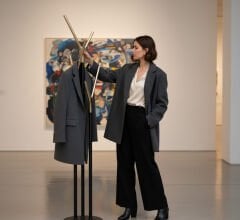 Saye Askılık Siyah Gold Metal Portmanto Modeli