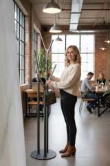 Saye Askılık Siyah Krom