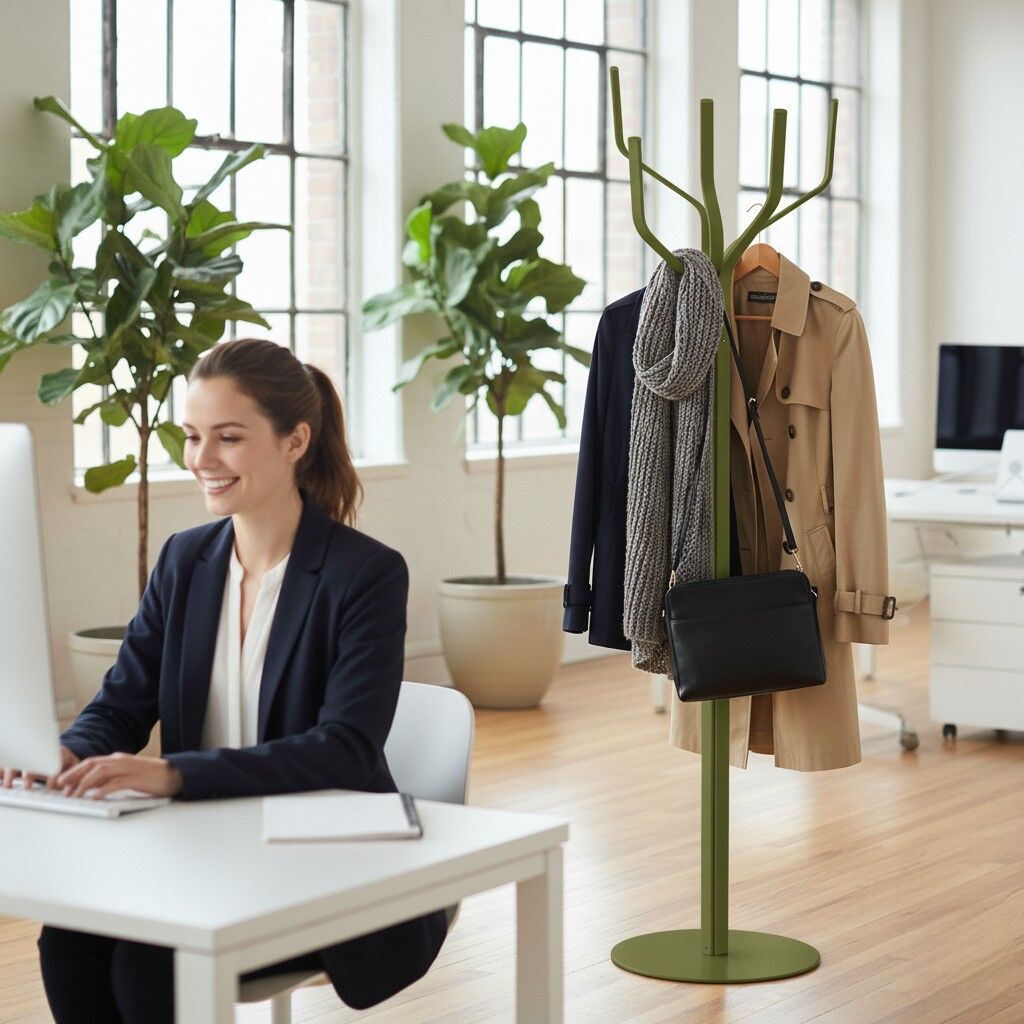 Elzem Haki Portmanto Metal Askılık Modeli